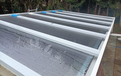 Techo de cristal PVC